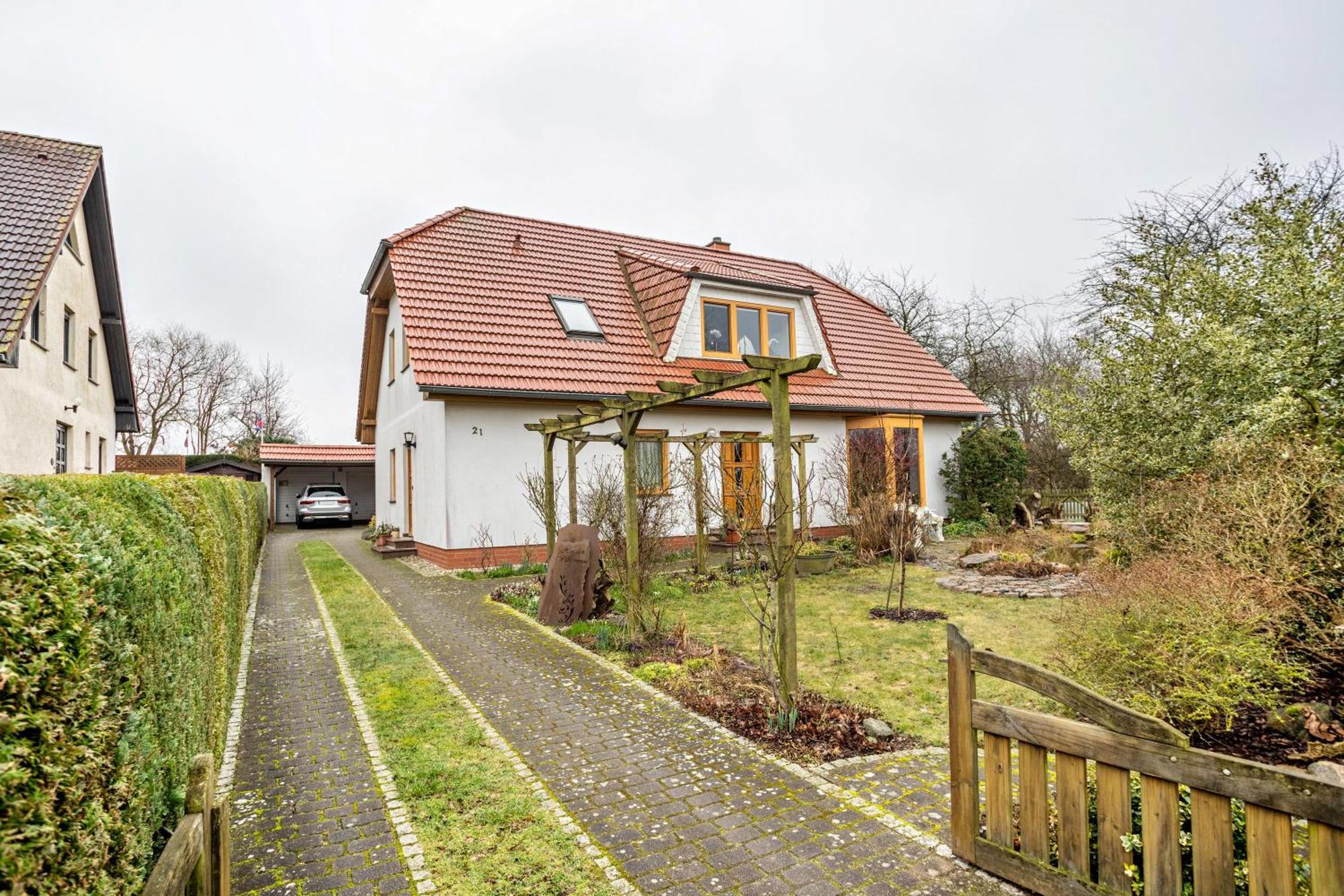 Ferienwohnung 'Am Weidenring' Pantelitz Exterior foto